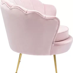 Sessel-KARE Design Sessel Water Lily Rosa
