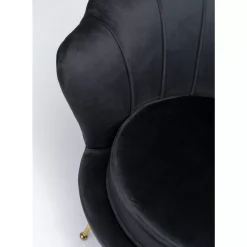 Sessel-KARE Design Sessel Water Lily Schwarz