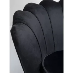 Sessel-KARE Design Sessel Water Lily Schwarz
