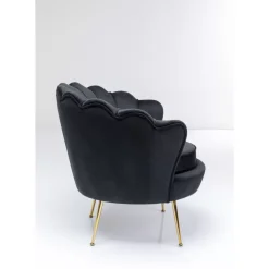 Sessel-KARE Design Sessel Water Lily Schwarz
