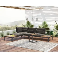 Outdoormöbel-KARE Design Set Happy Day Flexible (3-Tlg.)