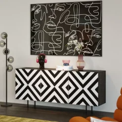 Kommoden & Sideboards-KARE Design Sideboard Arctic 160X75Cm