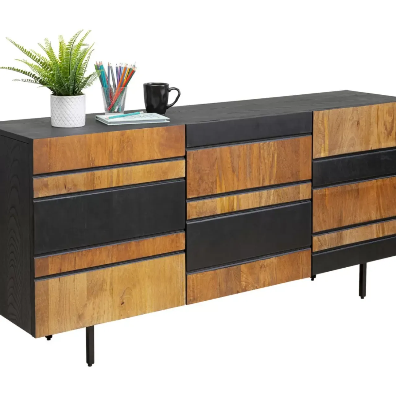 Kommoden & Sideboards-KARE Design Sideboard Bingo 160X75Cm