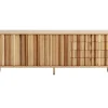 Kommoden & Sideboards-KARE Design Sideboard Concertina Natur 186X74Cm