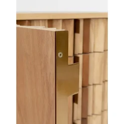 Kommoden & Sideboards-KARE Design Sideboard Concertina Natur 186X74Cm