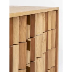 Kommoden & Sideboards-KARE Design Sideboard Concertina Natur 186X74Cm