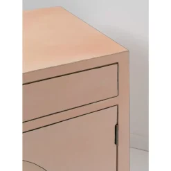 Kommoden & Sideboards-KARE Design Sideboard Disk Pink