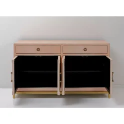 Kommoden & Sideboards-KARE Design Sideboard Disk Pink