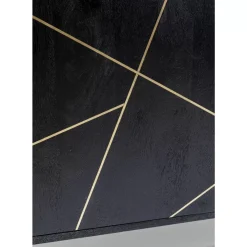 Kommoden & Sideboards-KARE Design Sideboard Gold Vein 3 Turig 145X82Cm