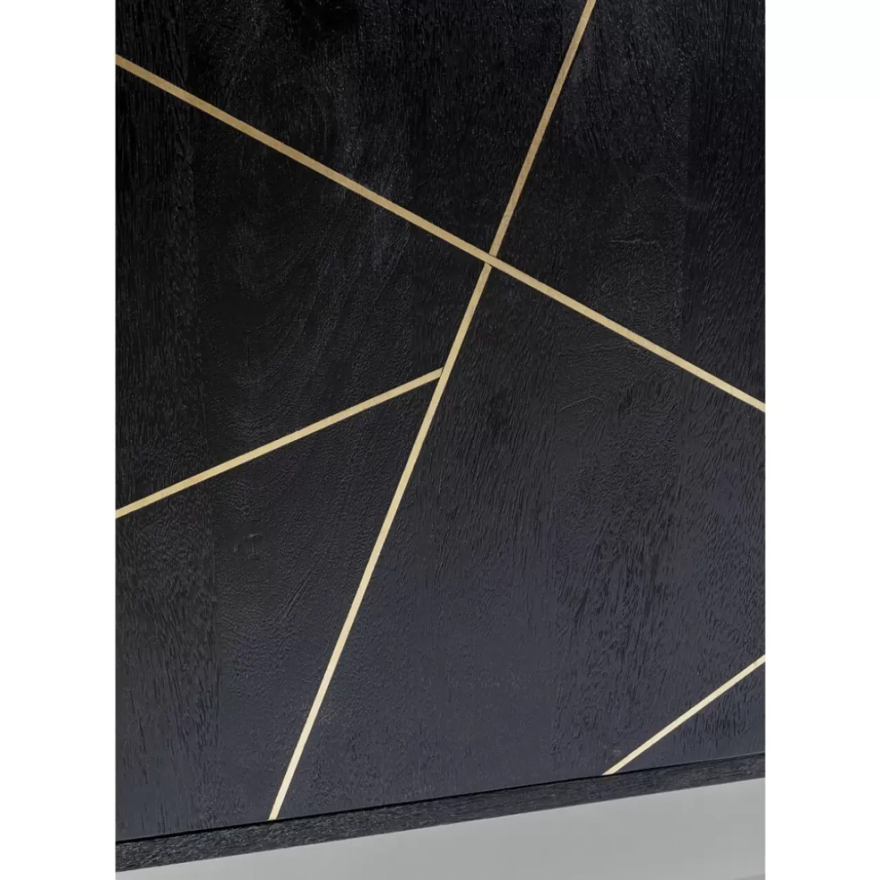Kommoden & Sideboards-KARE Design Sideboard Gold Vein 3 Turig 145X82Cm