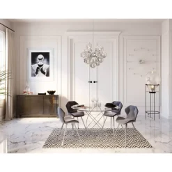 Kommoden & Sideboards-KARE Design Sideboard Luxury Push Grau