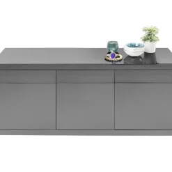 Kommoden & Sideboards-KARE Design Sideboard Luxury Push Grau