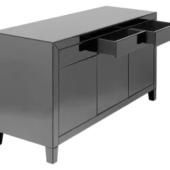 Kommoden & Sideboards-KARE Design Sideboard Luxury Push Grau