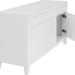 Kommoden & Sideboards-KARE Design Sideboard Luxury Push Weiss