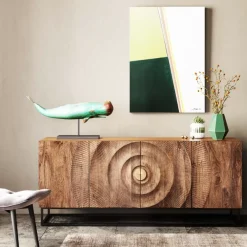 Kommoden & Sideboards-KARE Design Sideboard Madeira Hell 177X75Cm