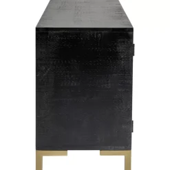 Kommoden & Sideboards-KARE Design Sideboard Olbia Dunkel 160X77Cm