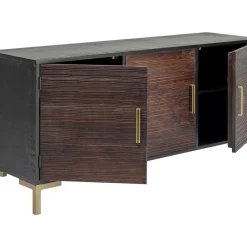 Kommoden & Sideboards-KARE Design Sideboard Olbia Dunkel 160X77Cm