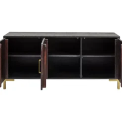 Kommoden & Sideboards-KARE Design Sideboard Olbia Dunkel 160X77Cm