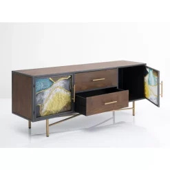 Kommoden & Sideboards-KARE Design Sideboard Opal 140X55Cm
