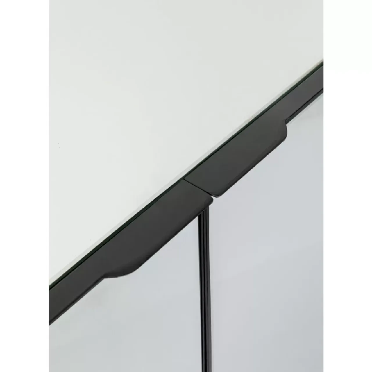 Kommoden & Sideboards-KARE Design Sideboard Soran Schwarz 160X45Cm
