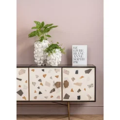 Kommoden & Sideboards-KARE Design Sideboard Terrazzo 183Cm
