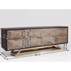 Kommoden & Sideboards-KARE Design Sideboard Triangolo