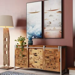 Kommoden & Sideboards-KARE Design Sideboard Vancouver 160X78Cm