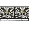 Kommoden & Sideboards-KARE Design Sideboard Zebra 160X80Cm