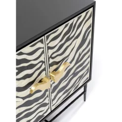 Kommoden & Sideboards-KARE Design Sideboard Zebra 160X80Cm