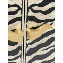 Kommoden & Sideboards-KARE Design Sideboard Zebra 160X80Cm