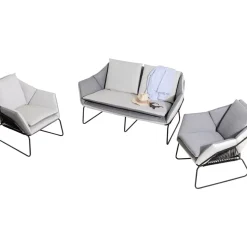 Outdoormöbel-KARE Design Sitzgruppe Bondi Beach (3/Tlg.)