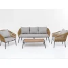 Outdoormöbel-KARE Design Sitzgruppe Elba (4-Tlg.)