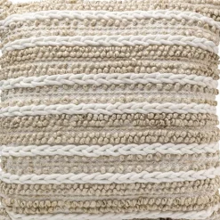 Kissen-KARE Design Sitzkissen Loop Knit Beige 60X60Cm
