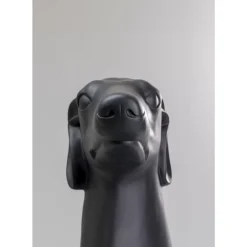 Deko & Geschenkartikel-KARE Design Skulptur Greyhound Oskar Schwarz 180Cm