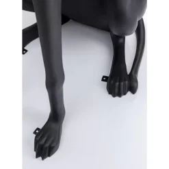 Deko & Geschenkartikel-KARE Design Skulptur Greyhound Oskar Schwarz 180Cm