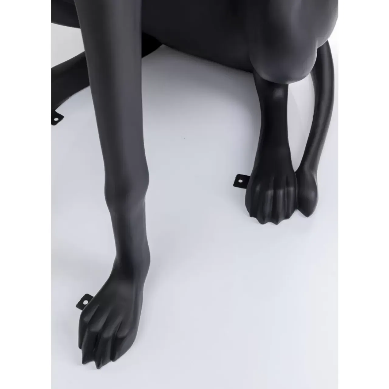 Deko & Geschenkartikel-KARE Design Skulptur Greyhound Oskar Schwarz 180Cm