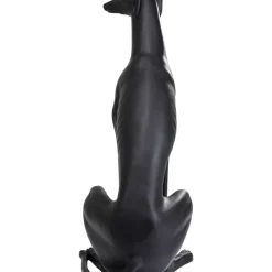 Deko & Geschenkartikel-KARE Design Skulptur Greyhound Oskar Schwarz 180Cm