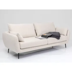 Sofas & Couches-KARE Design Sofa Amalfi 2-Sitzer Creme 219Cm
