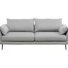 Sofas & Couches-KARE Design Sofa Amalfi 2-Sitzer Grau 219Cm