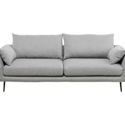 Sofas & Couches-KARE Design Sofa Amalfi 2-Sitzer Grau 219Cm