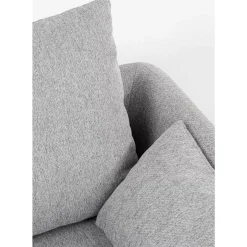 Sofas & Couches-KARE Design Sofa Amalfi 2-Sitzer Grau 219Cm