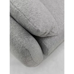 Sofas & Couches-KARE Design Sofa Amalfi 2-Sitzer Grau 219Cm