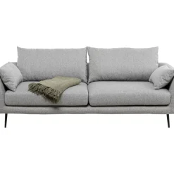 Sofas & Couches-KARE Design Sofa Amalfi 2-Sitzer Grau 219Cm