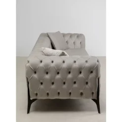 Sofas & Couches-KARE Design Sofa Bellissima 3-Sitzer Beige 240Cm