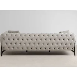 Sofas & Couches-KARE Design Sofa Bellissima 3-Sitzer Beige 240Cm