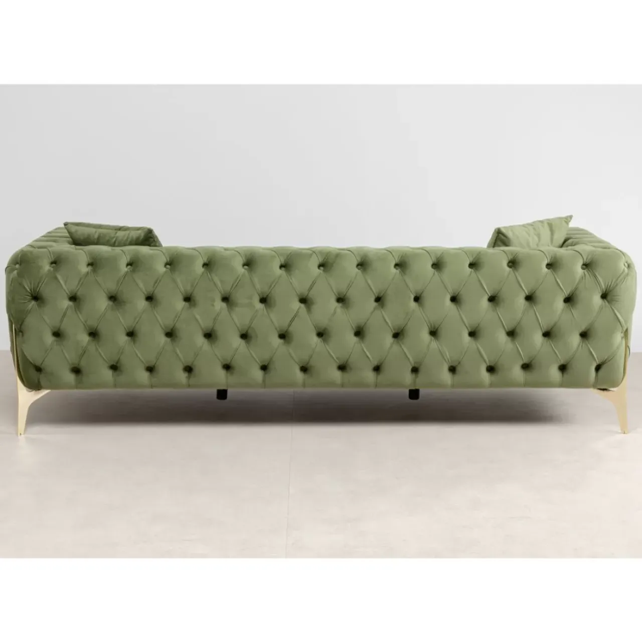Sofas & Couches-KARE Design Sofa Bellissima 3-Sitzer Grun 240Cm