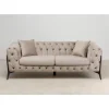 Sofas & Couches-KARE Design Sofa Bellissima 2-Sitzer Velvet Beige 200Cm