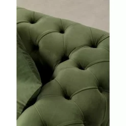 Sofas & Couches-KARE Design Sofa Bellissima 2-Sitzer Velvet Grun 200Cm