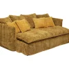 Sofas & Couches-KARE Design Sofa Boheme 3-Sitzer Curry 230Cm