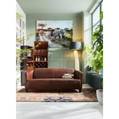 Sofas & Couches-KARE Design Sofa Cigar Lounge 3-Sitzer